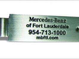 Mercedes-Benz-Fort-Lauderdale-Name-Plate-In-Steel